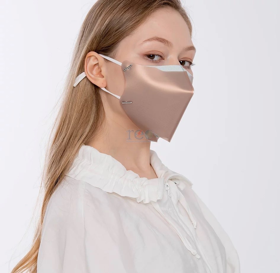 หน้ากากฟิล์มทองแดง ฆ่าเชื้อโรคและไวรัส 3D Antimicrobial Copper film mask